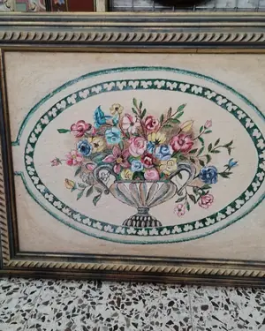 Cuadro jarron con flores - miniatura 1