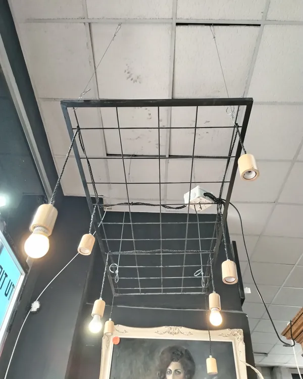 LAMPARA COLGANTE ESTILO INDUSTRIAL