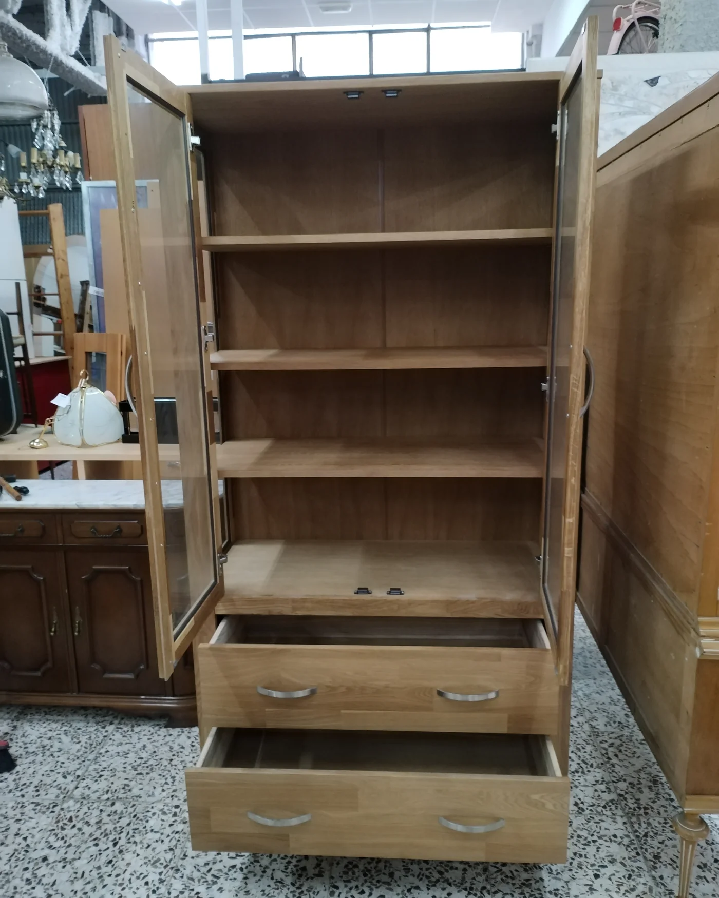 Vitrina Hage de Jysk en madera clara - imagen 3