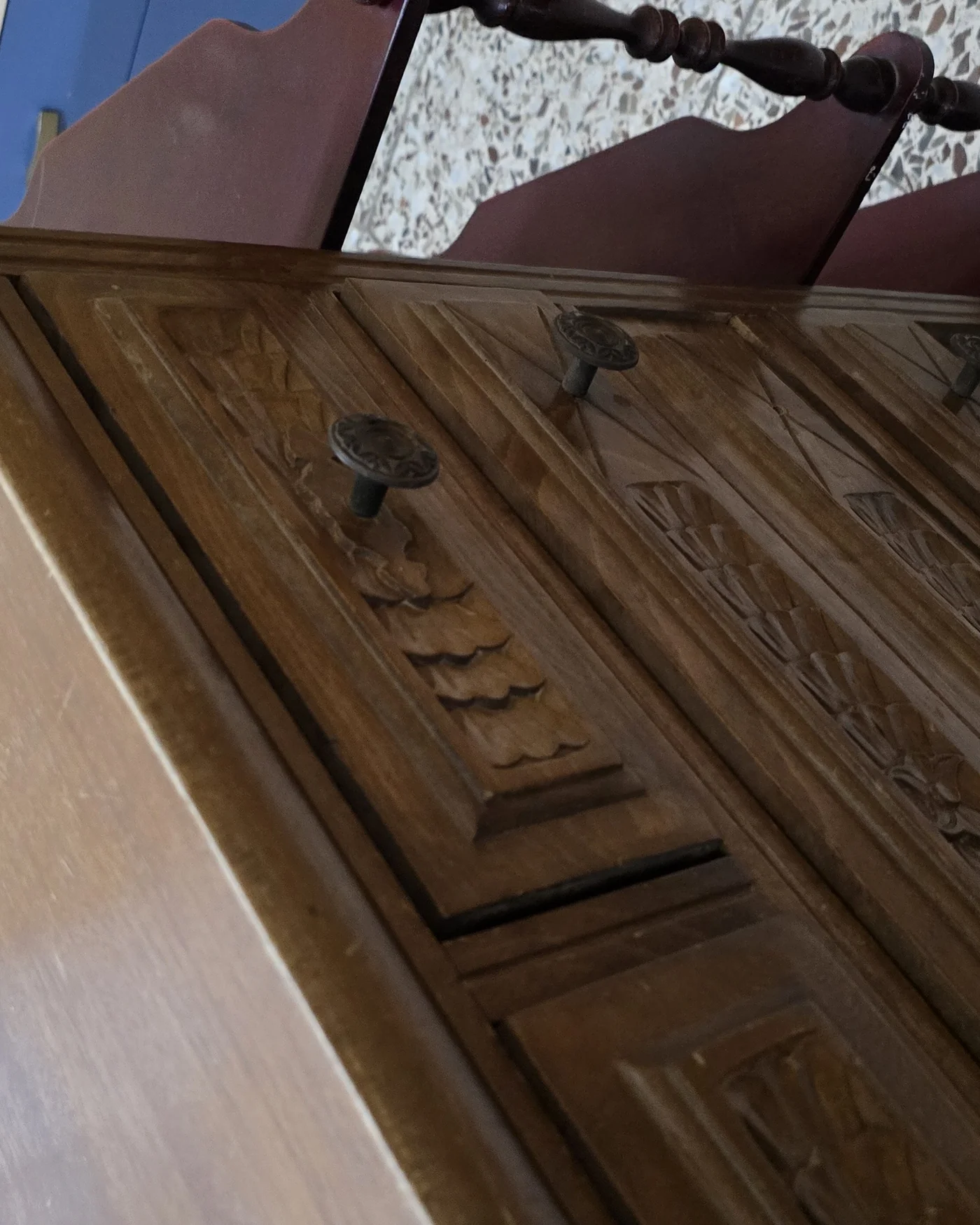 Comoda RUSTICA DE MADERA - imagen 2