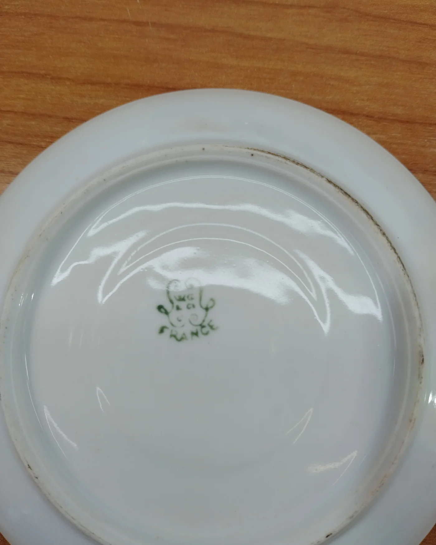 Juego de té o café de porcelana con paisaje - imagen 7