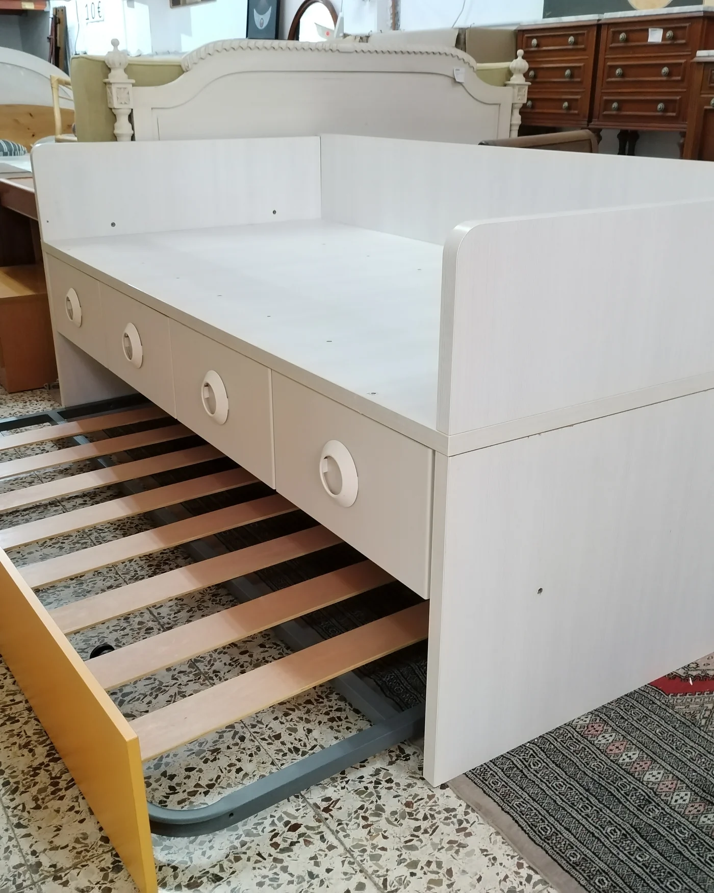 Cama infantil con cajones y cama auxiliar - imagen 2
