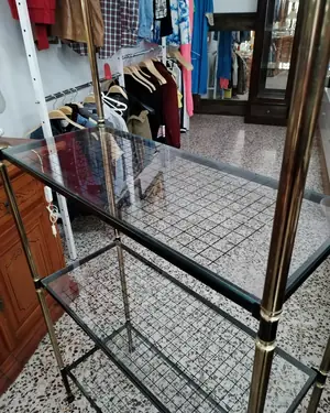 Estantería vintage de metal y cristal con forma de casa - miniatura 5