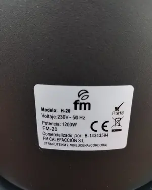 Estufa Halógena Giratoria Fm - miniatura 5