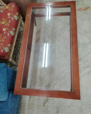 Mesa de centro con cristal - miniatura 4