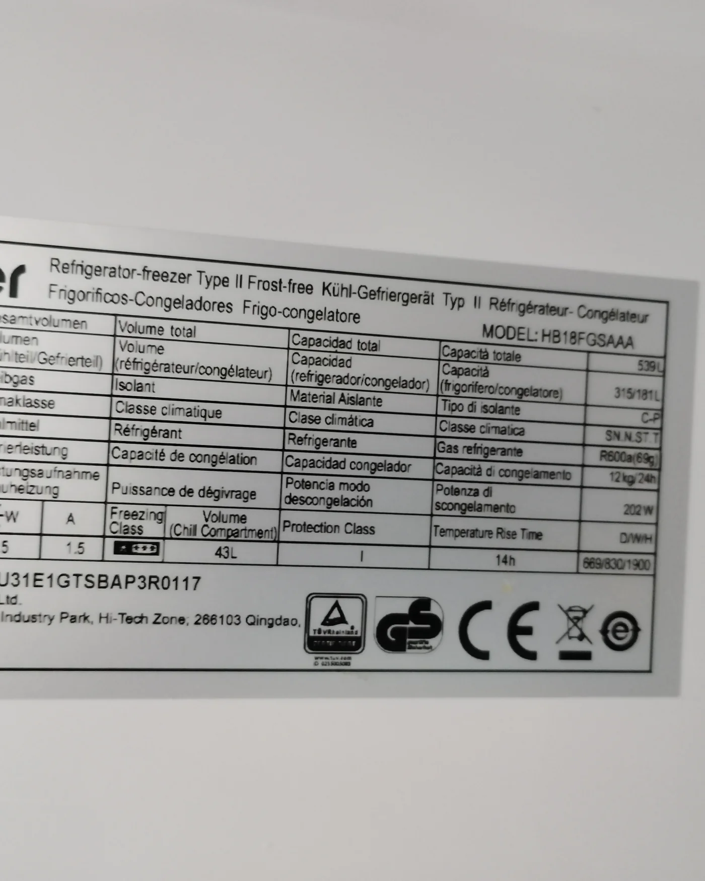 nevera americana haier - imagen 2