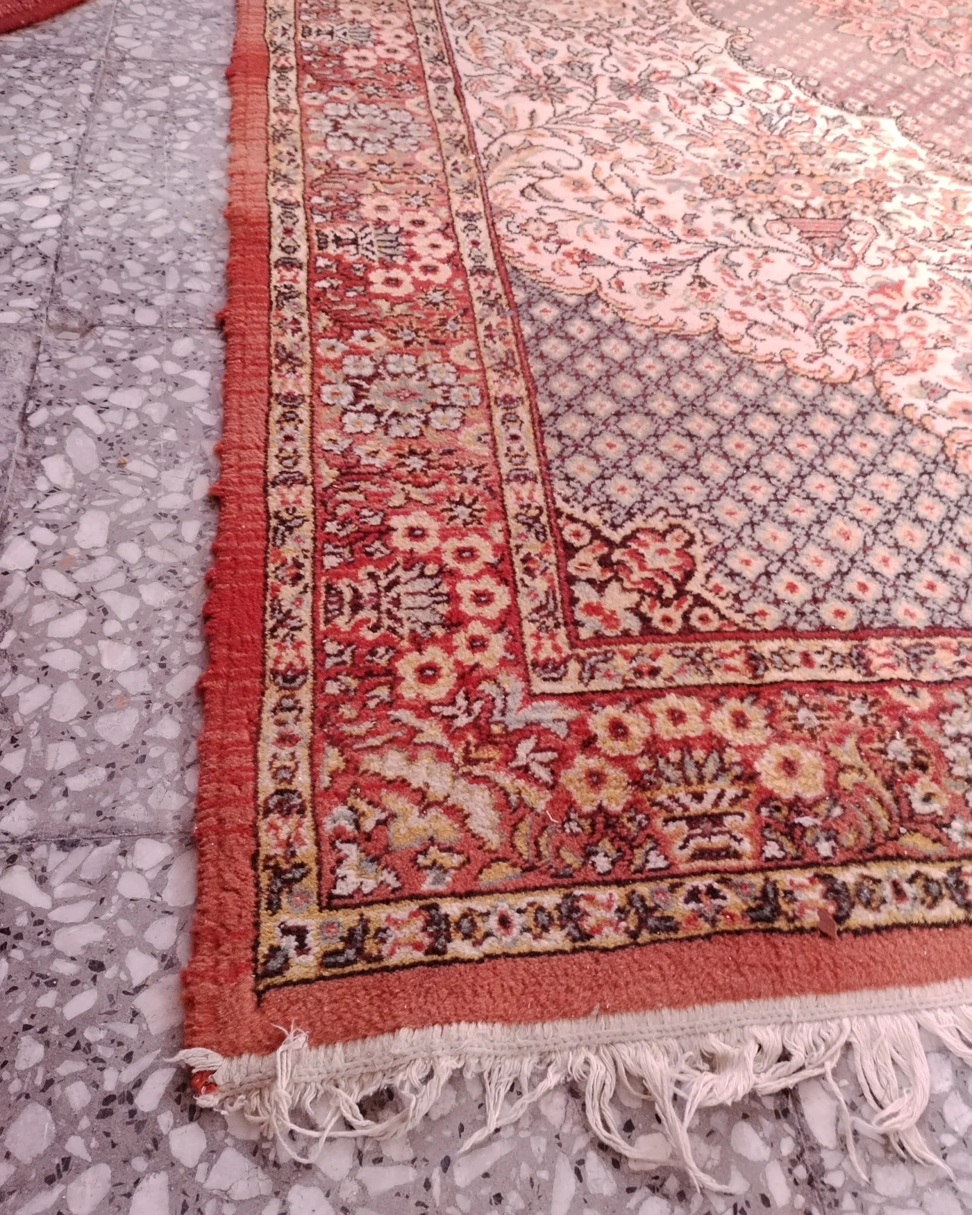 Alfombra anudada a mano de cachemira - imagen 3