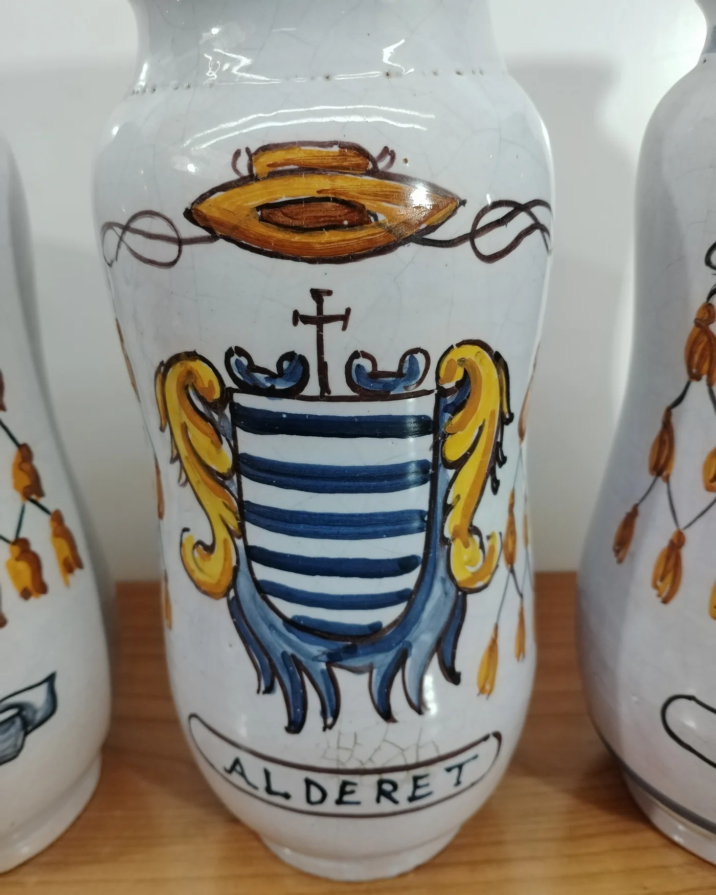 Lote 4 BOTES CERAMICA TALAVERA - imagen 5