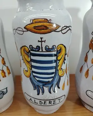 Lote 4 BOTES CERAMICA TALAVERA - miniatura 5