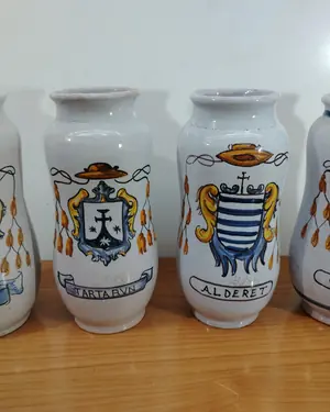 Lote 4 BOTES CERAMICA TALAVERA - miniatura 1