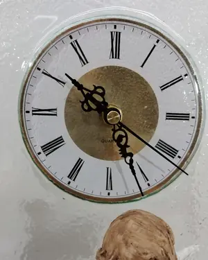 Reloj de cristal con angelitos - miniatura 4