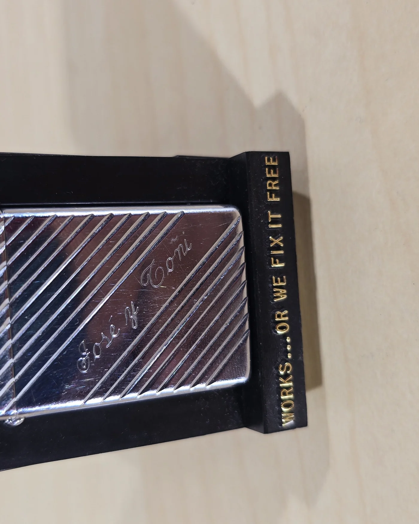 Mechero zippo con grabacion personalizada - imagen 2
