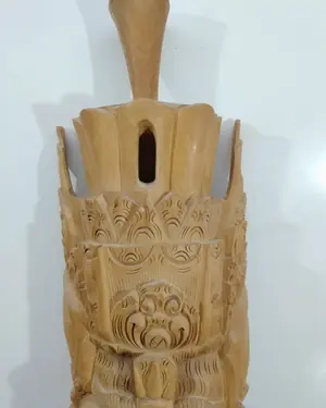 Máscara balinesa bedahulu tallada a mano - miniatura 4