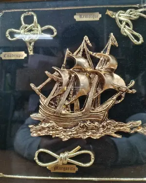 Cuadro marinero carabelas colombinas 1492-1992 - miniatura 4
