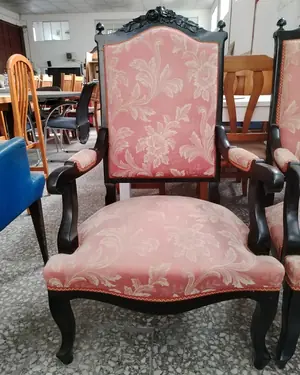 Par de sillones estilo Luis XVI - miniatura 2