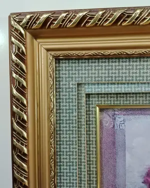 Cuadro de flores con paspartú - miniatura 3