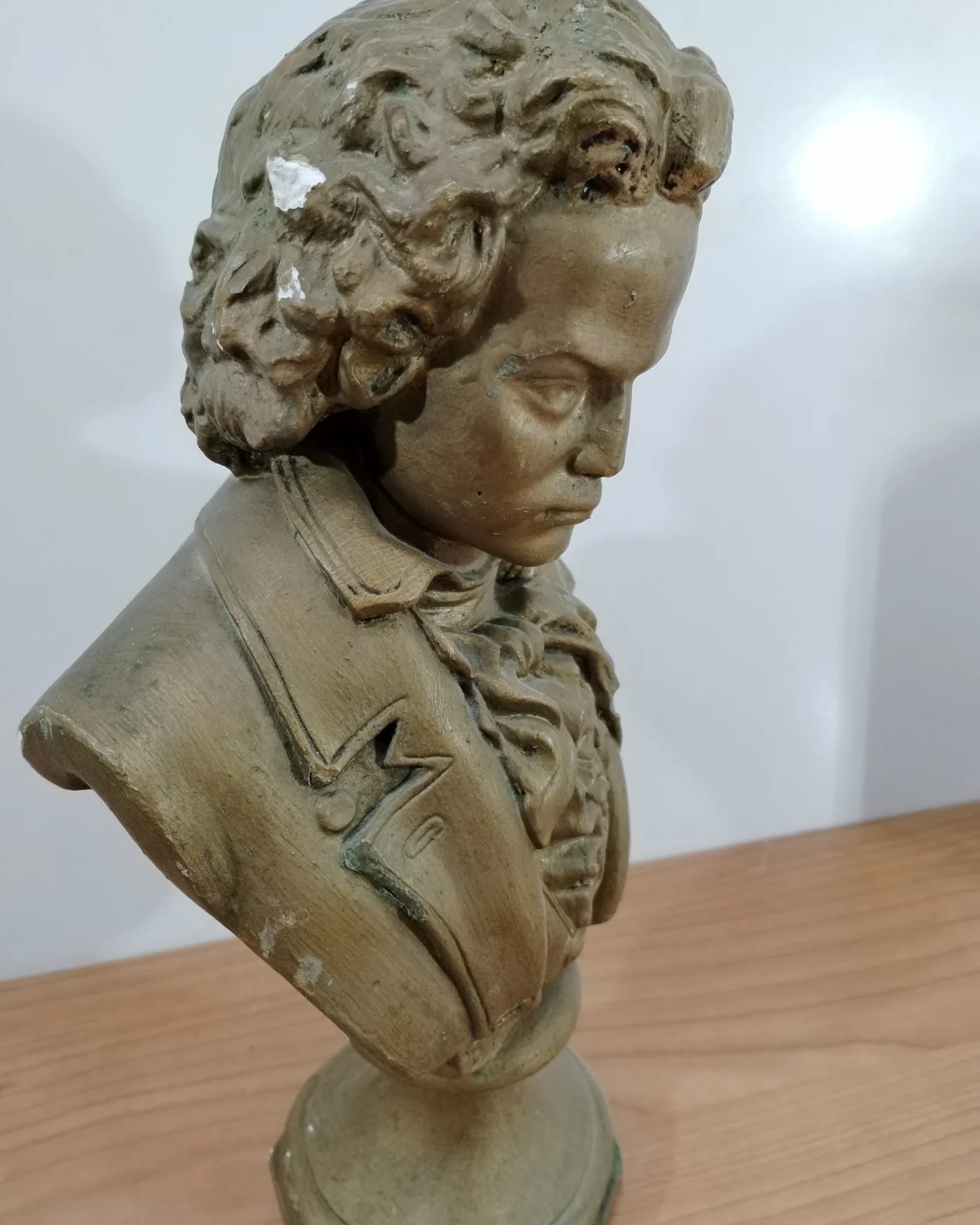 Busto de Beethoven en escayola - imagen 4