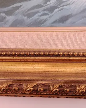 Óleo paisaje de cascada firmado por Eugene Kingman - miniatura 5