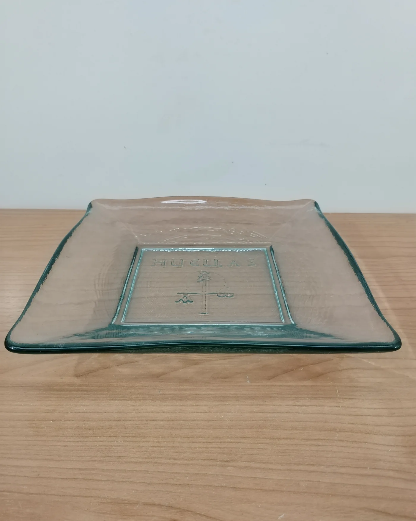 Centro de mesa de cristal con grabado huellas - imagen 2