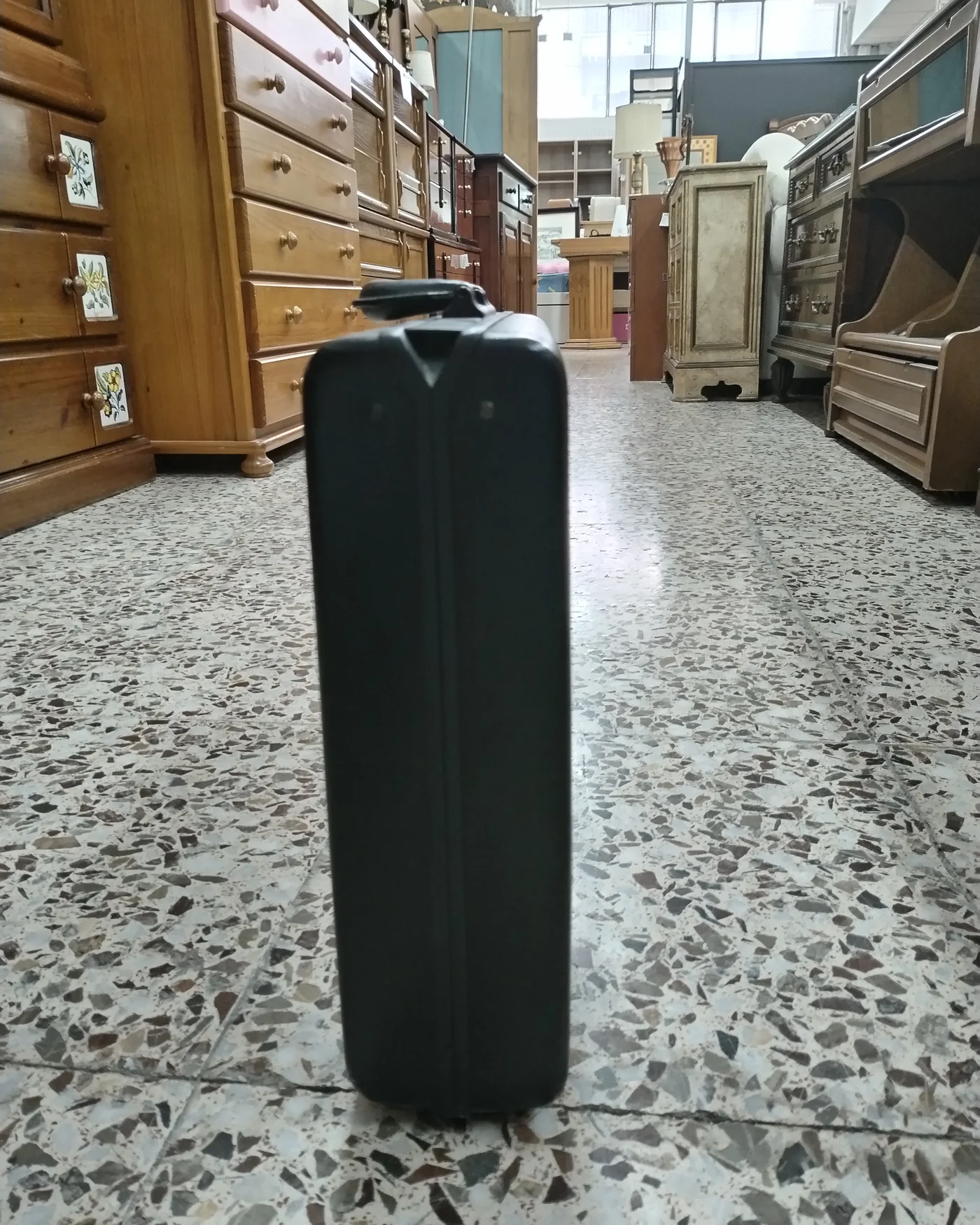 Maletín de negocios vintage negro - imagen 3