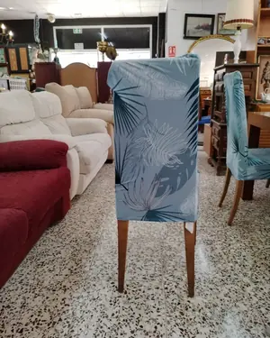 Conjunto de 6 sillas de comedor con fundas - miniatura 5