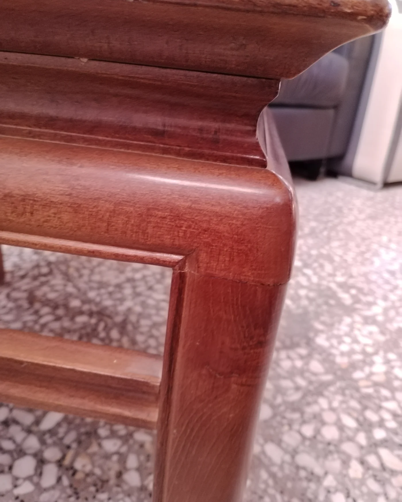 MESA auxiliar china con marmol - imagen 4