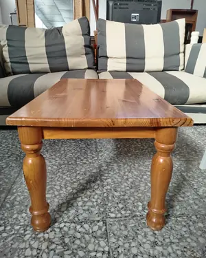 Mesa de centro de madera de pino - miniatura 3