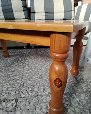 Mesa de centro de madera de pino - miniatura 4