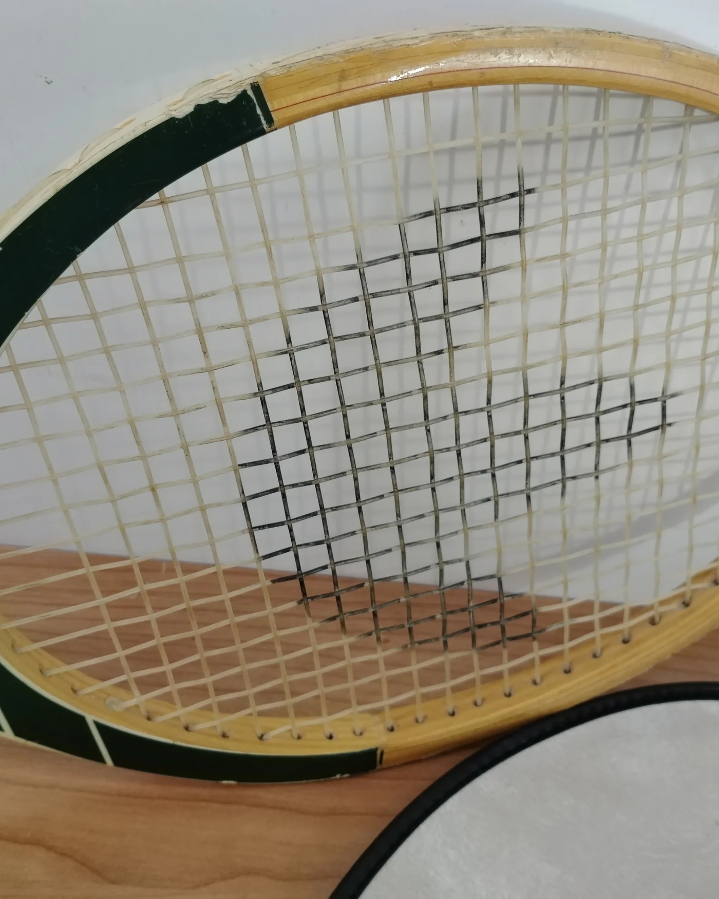 Raqueta de tenis vintage adidas junior con funda - imagen 4