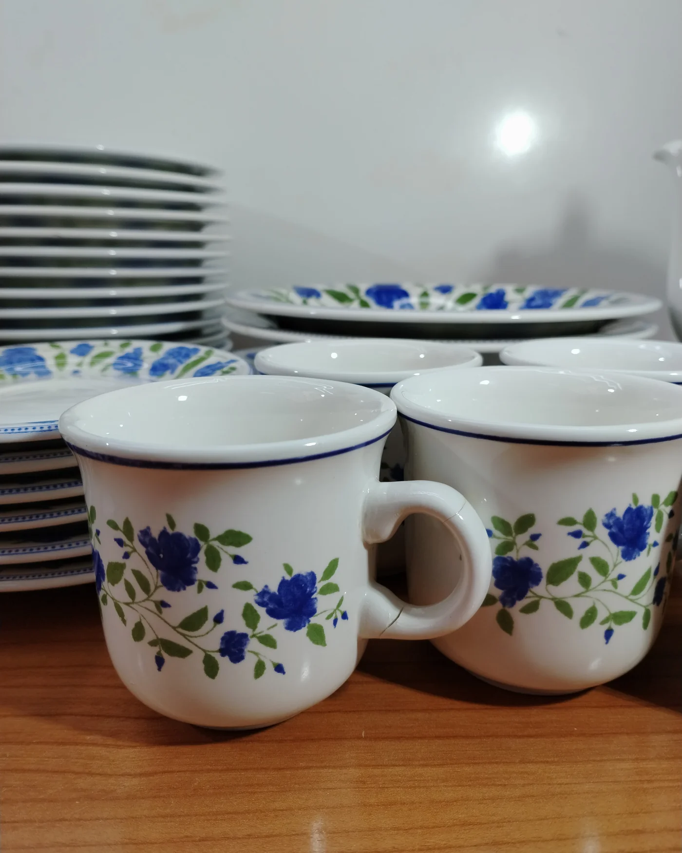 Set de platos de porcelana Quadrifoglio - imagen 3