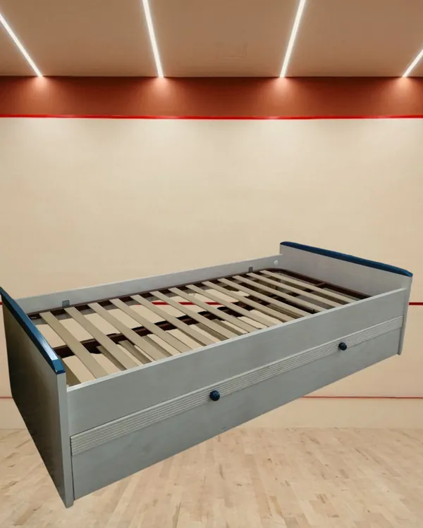 Cama compacta juvenil con cama nido