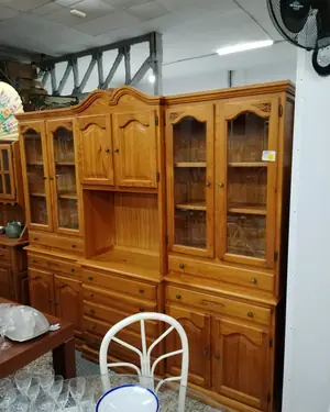 Alacena de madera de pino estilo clásico - miniatura 6