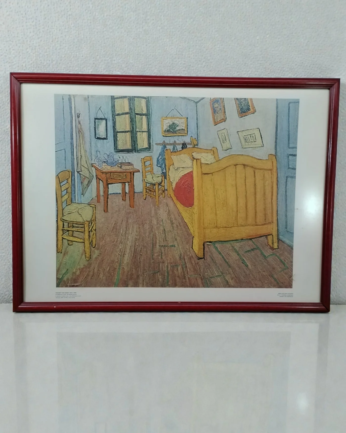 Impresión de la pintura El dormitorio en Arles de Vincent Van Gogh - imagen 1