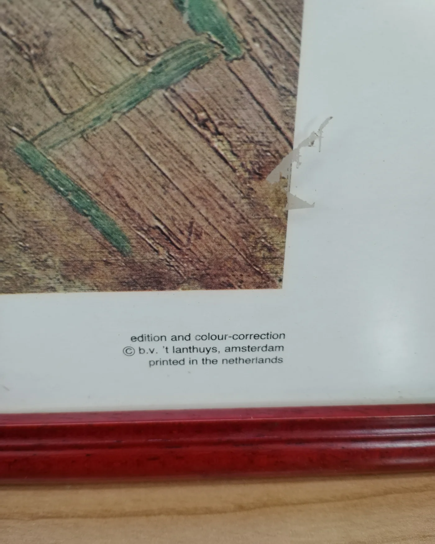 Impresión de la pintura El dormitorio en Arles de Vincent Van Gogh - imagen 3