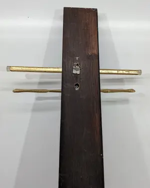 Cristo de madera y bronce - miniatura 5