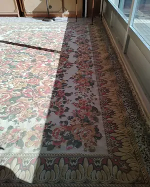 Alfombra con motivos florales - miniatura 3