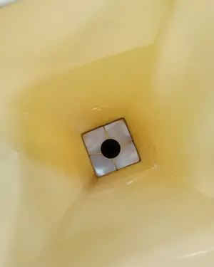 Lámpara de pie moderna en acero y plástico - miniatura 4
