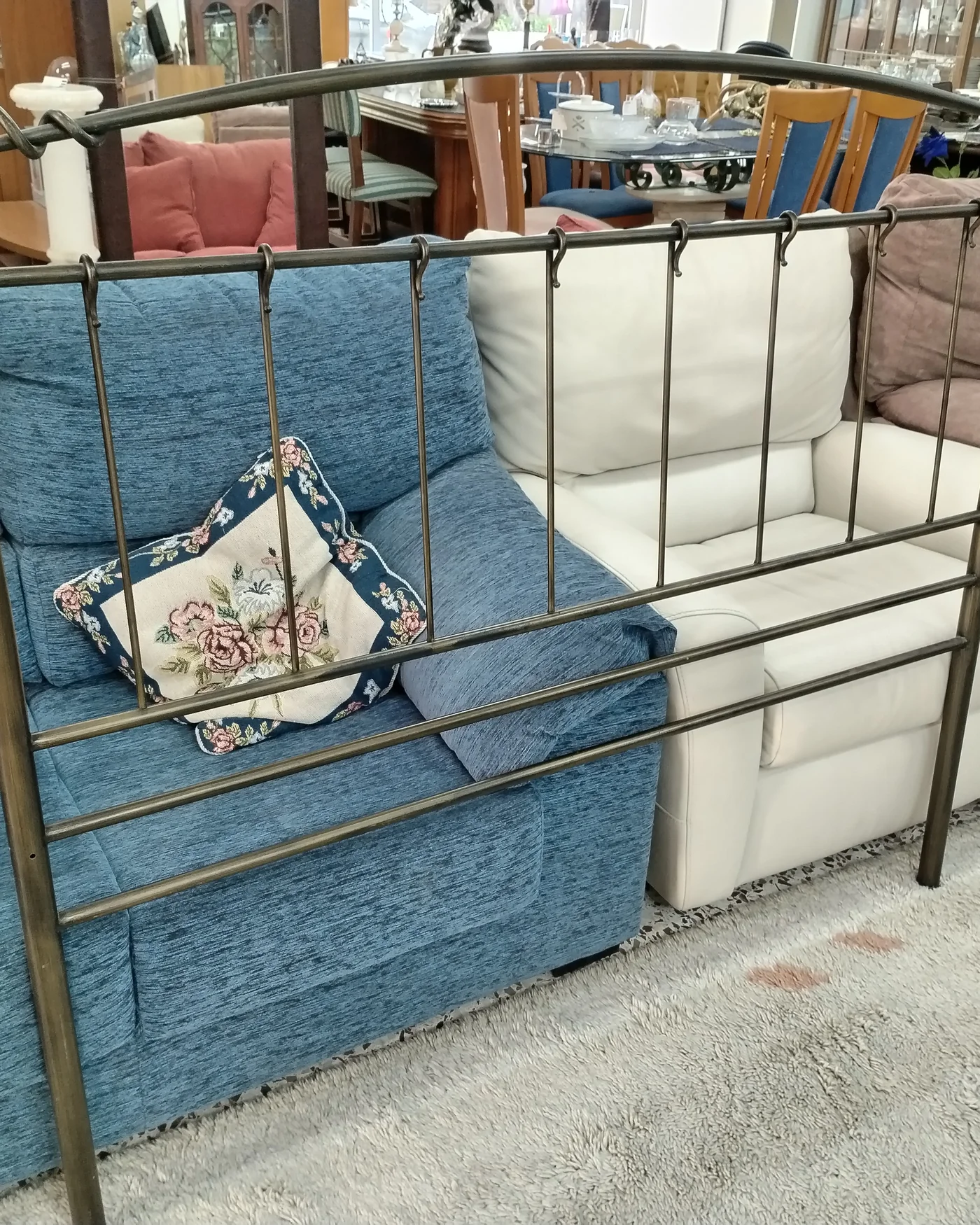 Cabecero de forja para cama de 135 cm - imagen 2