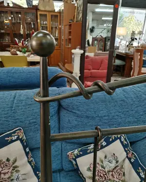 Cabecero de forja para cama de 135 cm - miniatura 3