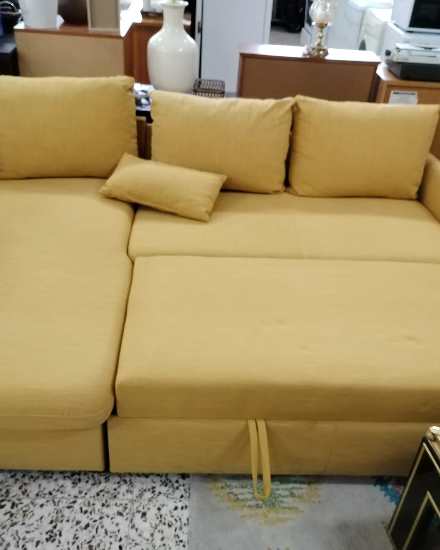 Sofá cama chaise longue con almacenamiento - imagen 5