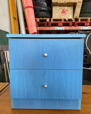 mesita de noche azul - miniatura 1