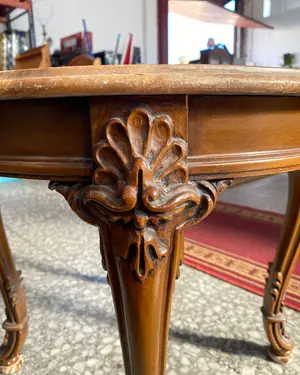MESA de centro estilo Luis XV - miniatura 3