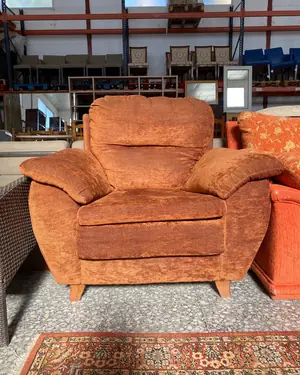 Sillon relax fijo de tela - miniatura 1