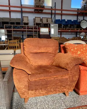 Sillon relax fijo de tela - miniatura 2
