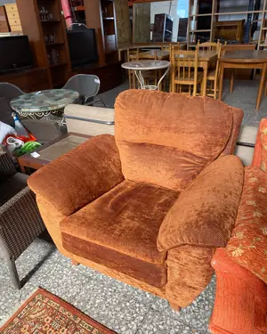 Sillon relax fijo de tela - miniatura 3