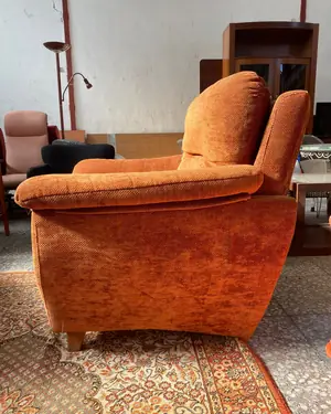 Sillon relax fijo de tela - miniatura 4
