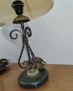 PAREJA LAMPARAS forja - miniatura 3