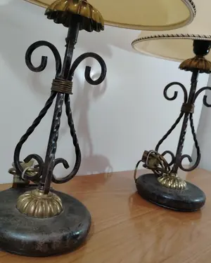 PAREJA LAMPARAS forja - miniatura 5