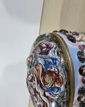 Caja de Porcelana Capodimonte S.XIX - miniatura 4