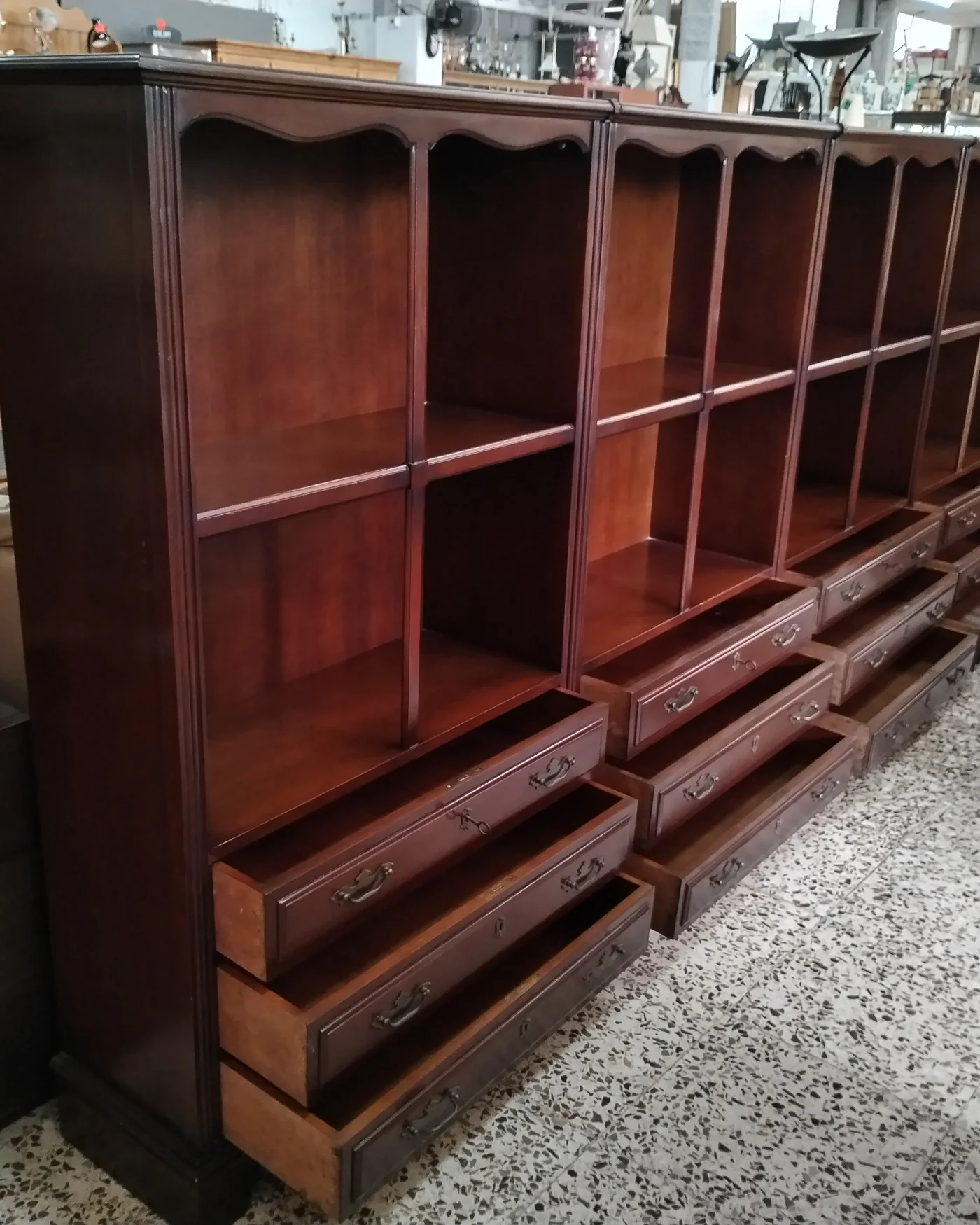 LIBRERIA MODULAR SALOAR ESTILO CLASICO - imagen 4